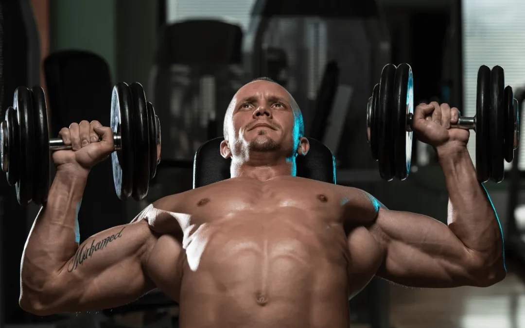 Le développé incliné aux haltères : un exercice incontournable pour un haut des pectoraux sculpté