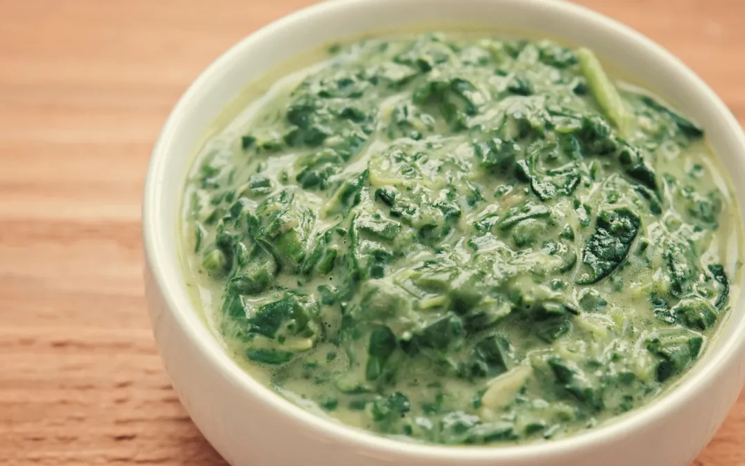 Recette épinards à la crème